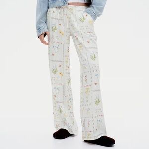 H&M Straight Leg Drawstrings Pants